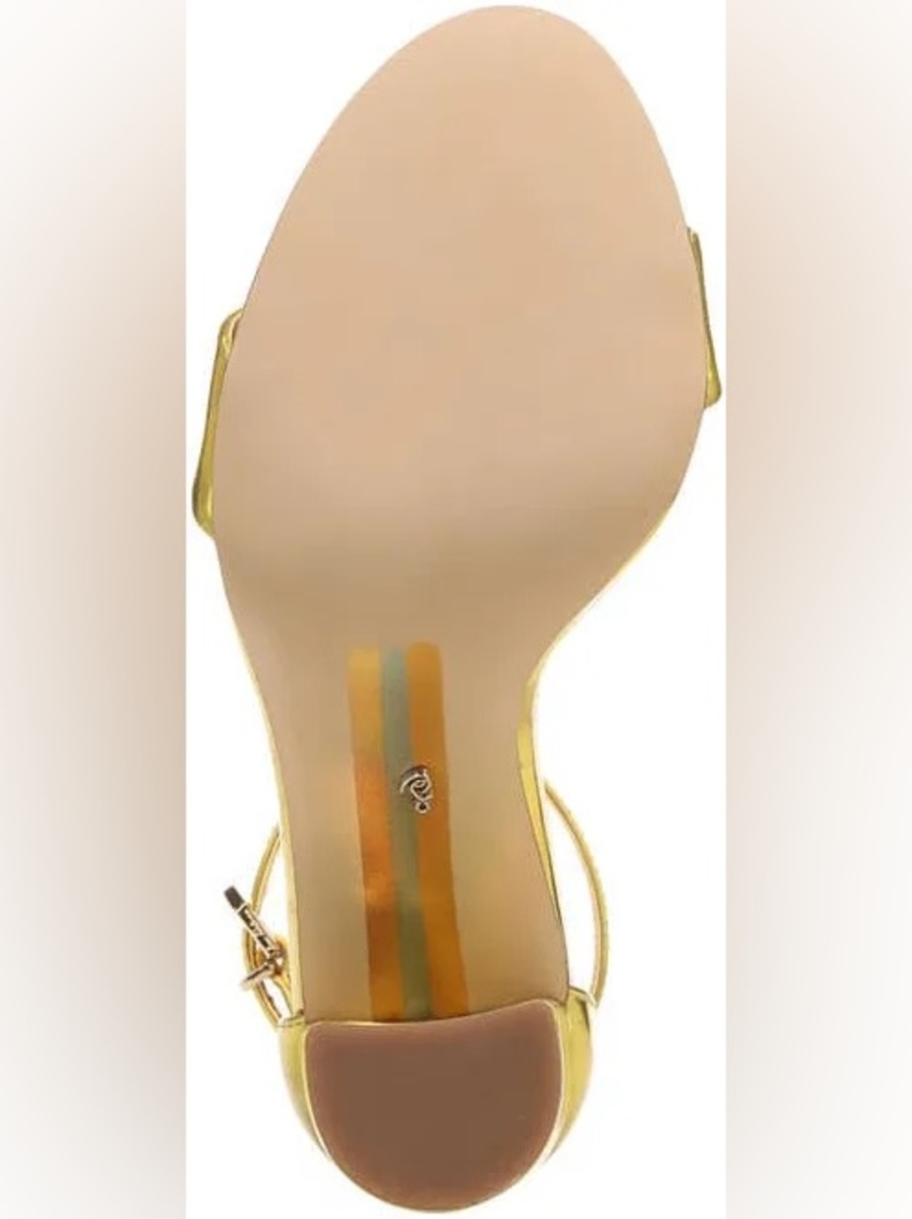 Sam Edelman Yaro Sandal 8.5 Gold BRAND NEW IN BOX - Picture 8 of 8